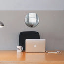 Espelho decorativo redondo de acrílico, ideal para sala de estar, quarto, cozinha, banheiro, hall, escritório, design moderno