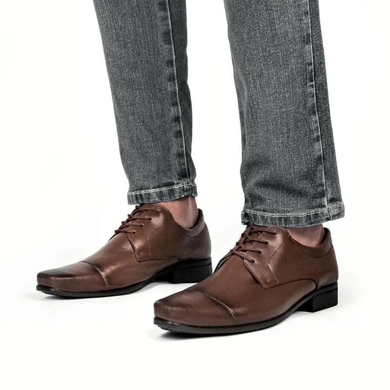 Sapato Masculino Oxford Clássico com Cadarço