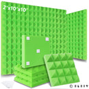 Studio Acoustic Soundproof Foam Panels 6/12/24 Pcs, Pyramid Sound Insulation Treatment Acoustic Sponge，Acoustic Foam Panels