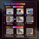 Studio Acoustic Soundproof Foam Panels 6/12/24 Pcs, Pyramid Sound Insulation Treatment Acoustic Sponge，Acoustic Foam Panels