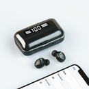 Fone de ouvido, F9-5 sem fio - com display LED